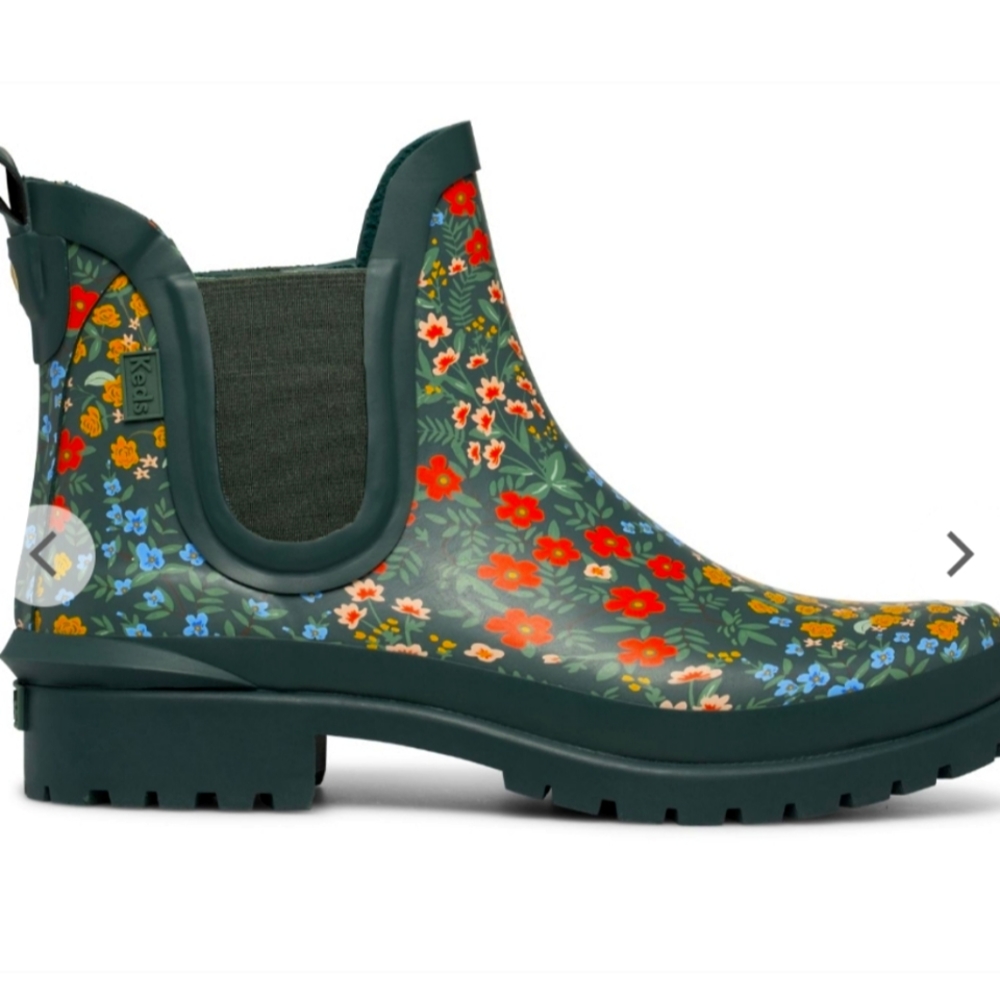 Rifle Paper Co. KEDS Colab Rain Booties